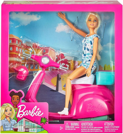 Barbie Doll & Scooter