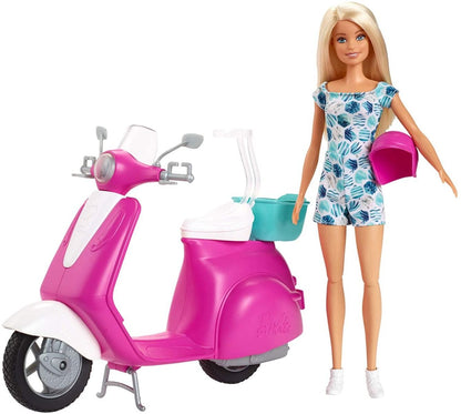 Barbie Doll & Scooter