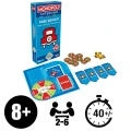 Monopoly extension board game set with box, tiles, and small game pieces