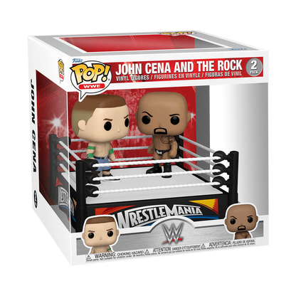Cena vs The Rock WrestleMania Moment Funko Pop