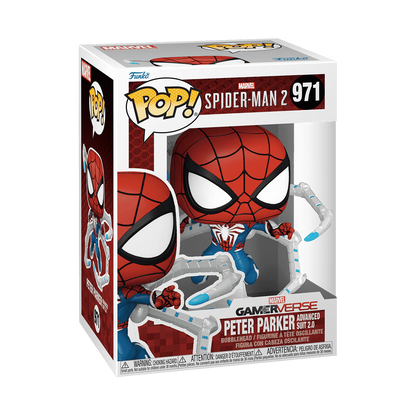 Peter Parker Advanced Suit 2.0 Funko Pop