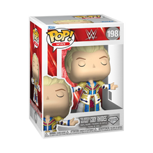 Funko Pop WWE Cody Rhodes Diamond boxed vinyl figure in robe and cape