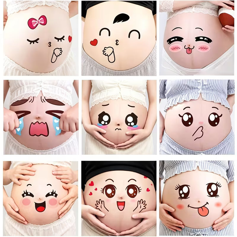 Pregnancy Belly Stickers 9pcs