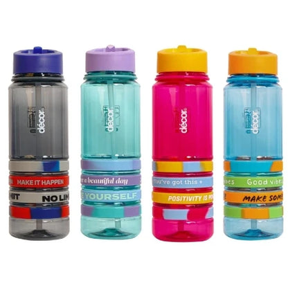 Quad Bands Tritan Bottle 750ml, Assorted 1 Bottle