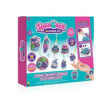 Spongeez Foodie Squishy Sponge Accessory Set
