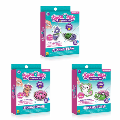 Spongeez Charms-To-Go 14-Piece Assortment