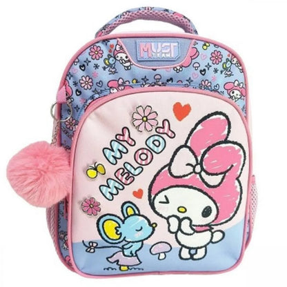 Preschool Backpack My Melody Mouse Must Team 2 Compartments