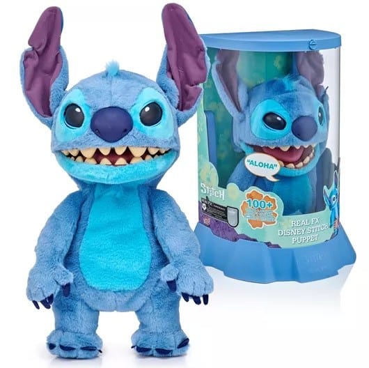 WOW Stuff Stuff Disney Real FX Stitch Puppet - The Toy Store, Best Toys in Lebanon