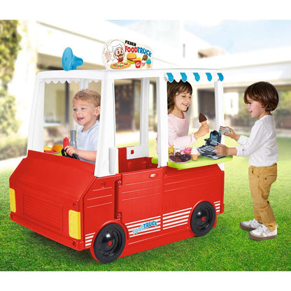 Children's Playhouse The Food Truck - UV-Resistant Plastic