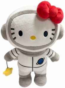 Career Plush Starlight Explorer plush astronaut character in gray/white suit with red bow