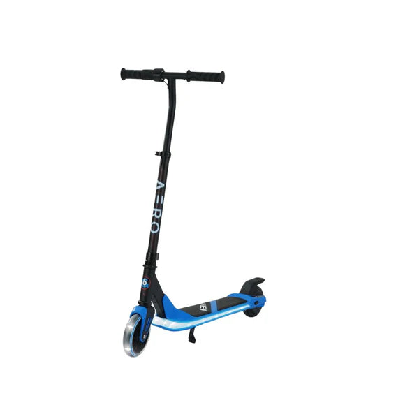 G6 Kids E-Scooter, blau, mit Handgas am Lenker