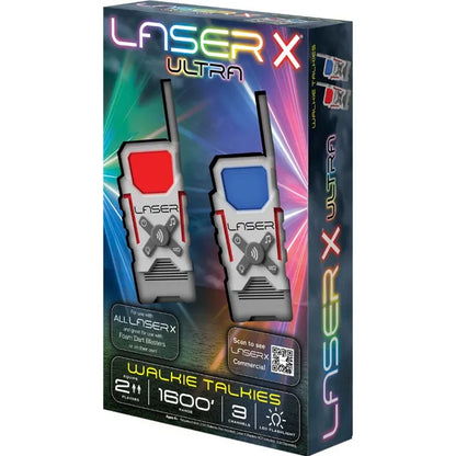 Multicolor 2-pack walkie-talkie packaging box for handheld radios with antennas