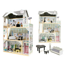 Kidkraft Kids Wooden Dollhouse – With Elevator Balcony & Stairs Accessories - The Toy Store, Best Toys in Lebanon