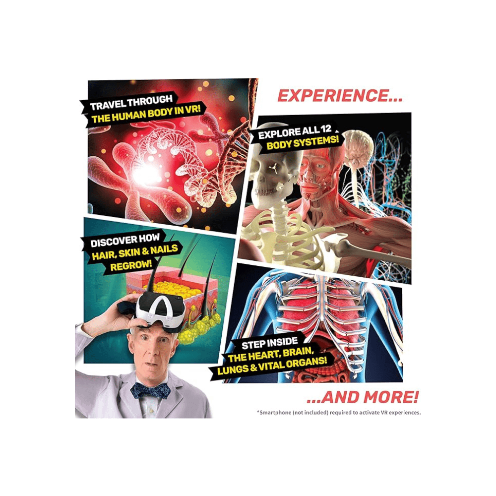 Abacus VR Bill Nye's Body Lab Kit - Abacus Lab - The Toy Store