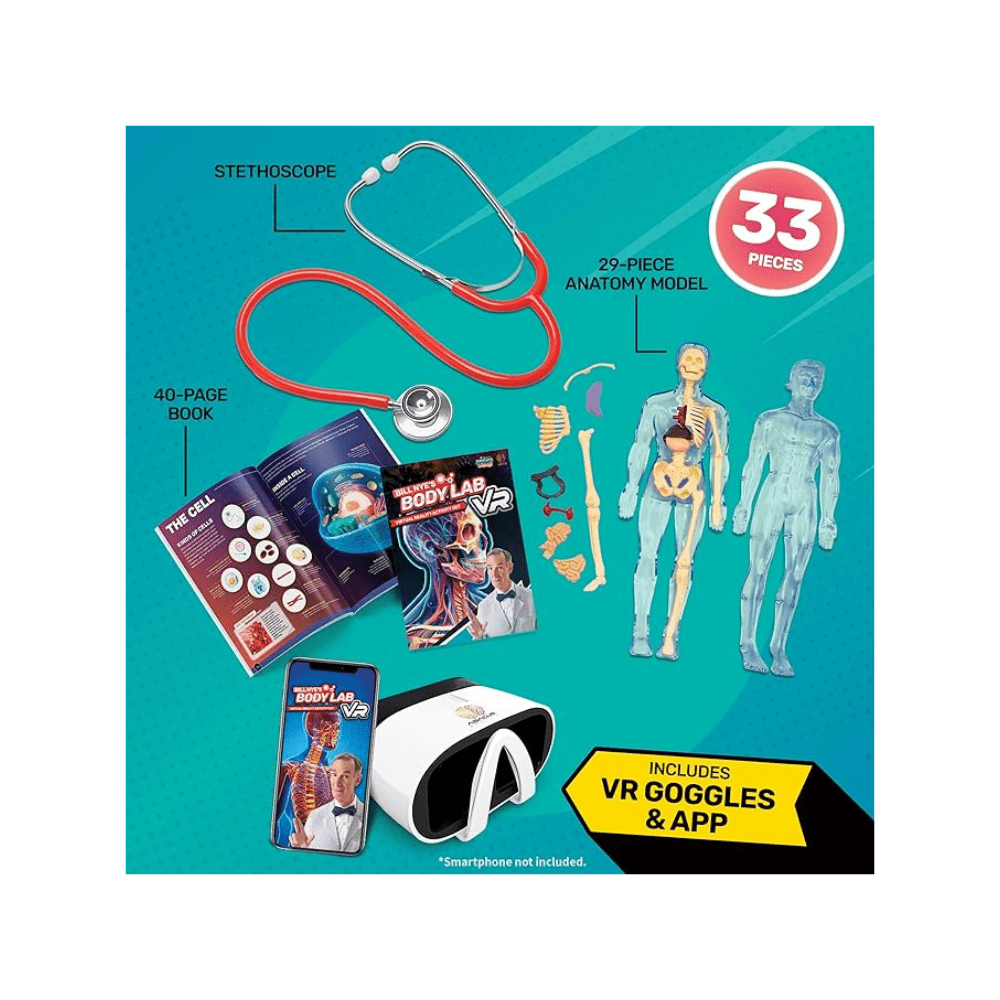 Abacus VR Bill Nye's Body Lab Kit - Abacus Lab - The Toy Store