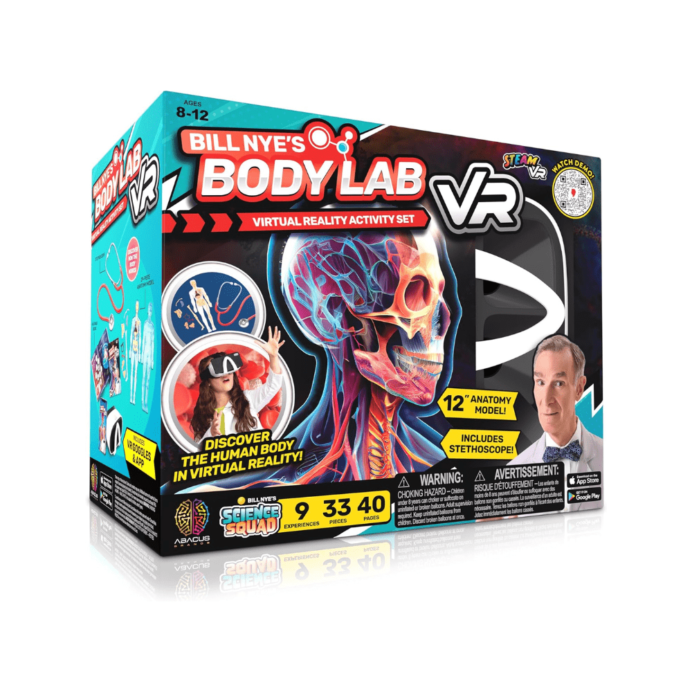 Abacus VR Bill Nye's Body Lab Kit - Abacus Lab - The Toy Store