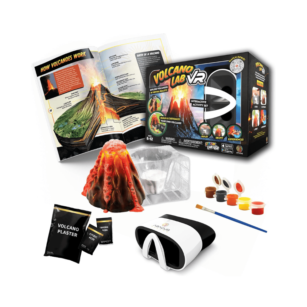 Steam Lab VR Science Kit Discover Volcano Lab - Abacus Lab - The Toy Store