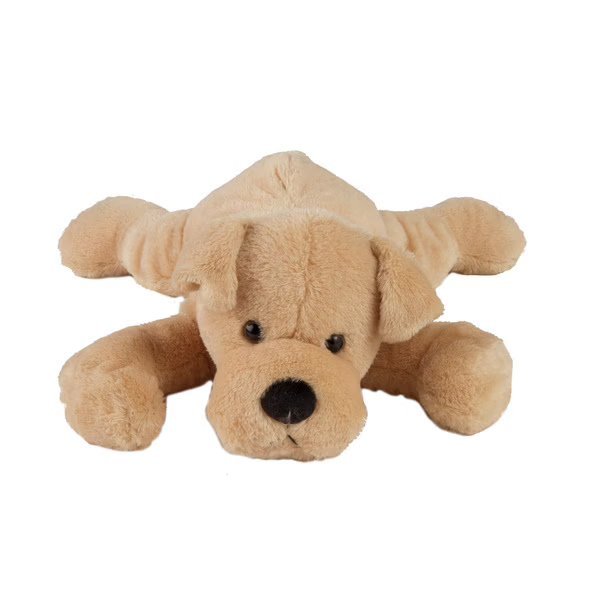 Lying Dog 61cm Plush - AMI Plush - Brown - The Toy Store