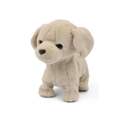 Oliver The Dog Interactive Plush - AMI Plush - White - The Toy Store