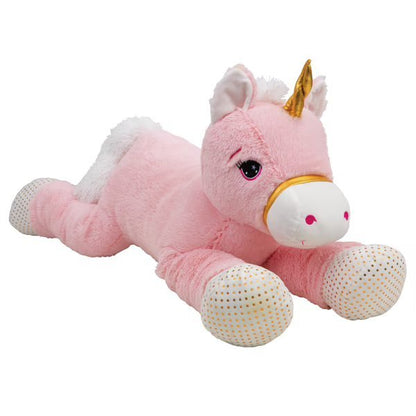 Pink Unicorn Plush Toy 90cm - AMI Plush - The Toy Store