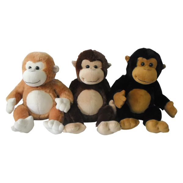 Sitting Monkey Plush Toy 40cm - AMI Plush - The Toy Store