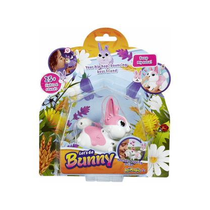 Let's Go Pink Bunny Toy - Animagic - The Toy Store