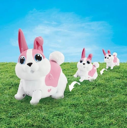 Let's Go Pink Bunny Toy - Animagic - The Toy Store