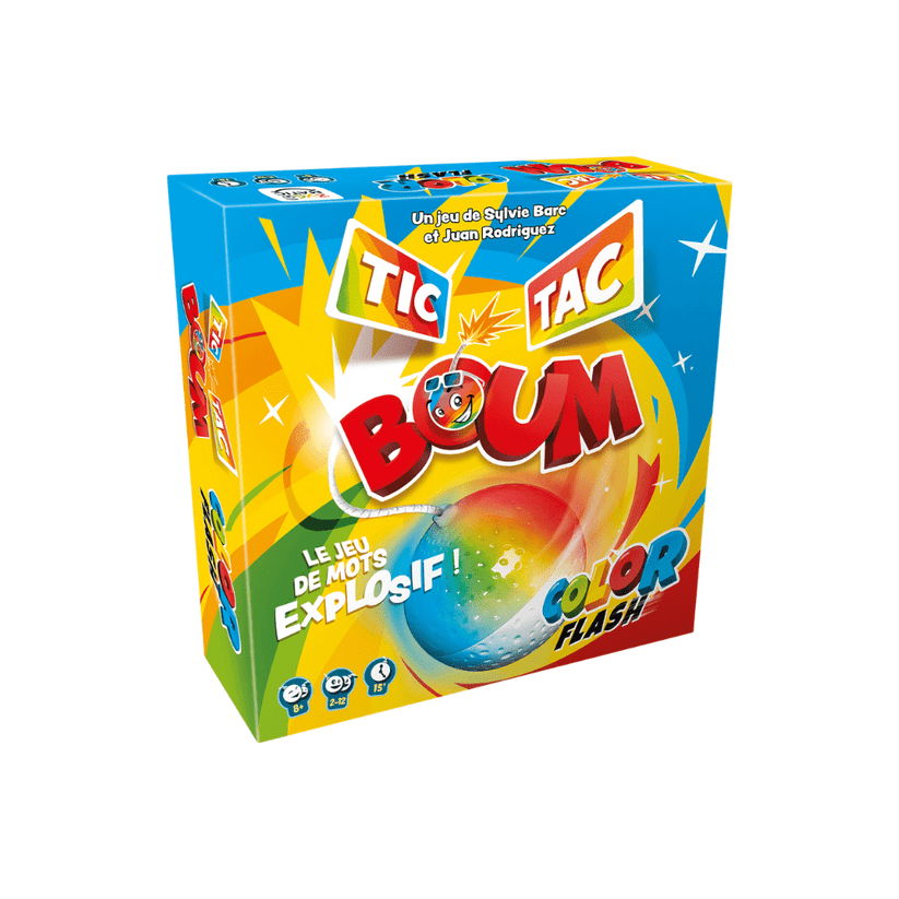 Tic Tac Boom Color Flash Game | Asmodee – The Toy Store