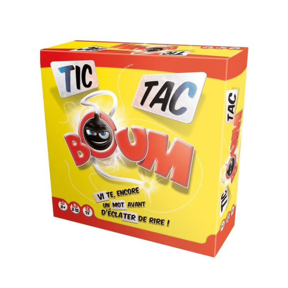 Tick Tock Boom Party Game - Asmodee - The Toy Store