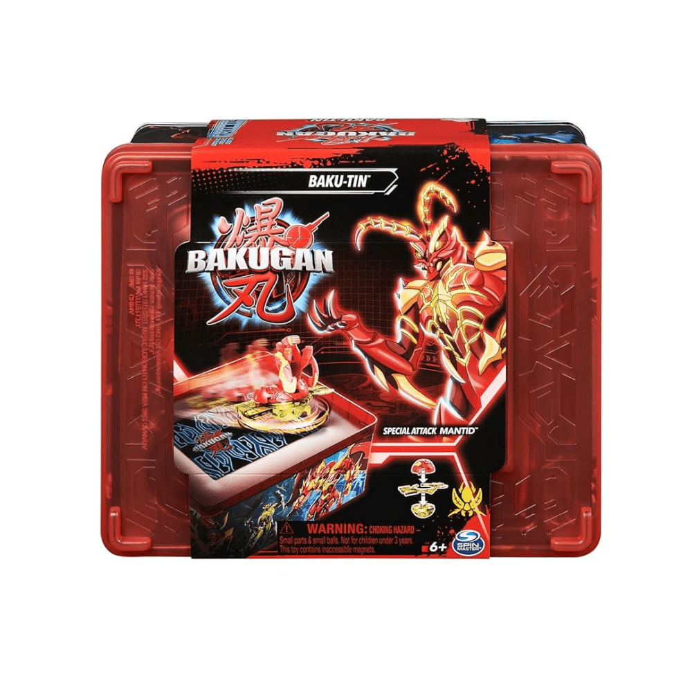 Bakugan Baku - Tin With Special Attack Mantid Customizable - Bakugan - The Toy Store