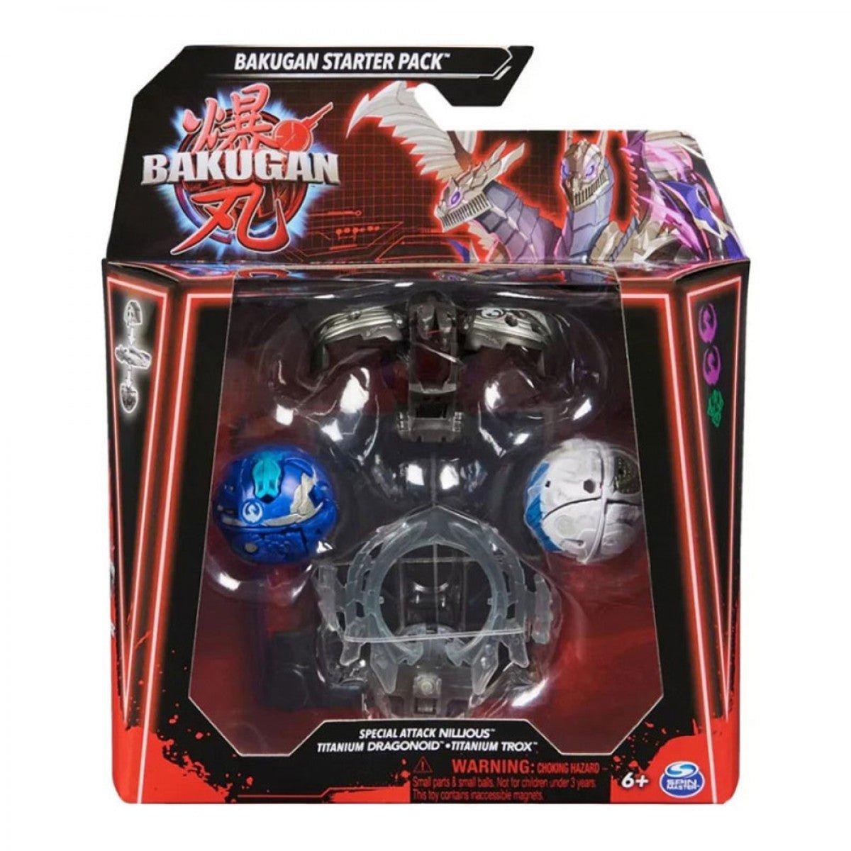 Spin Master Bakugan Starter Pack - Bakugan - Black - The Toy Store