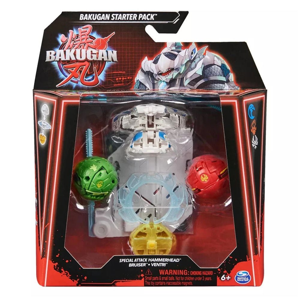 Spin Master Bakugan Starter Pack - Bakugan - Grey - The Toy Store