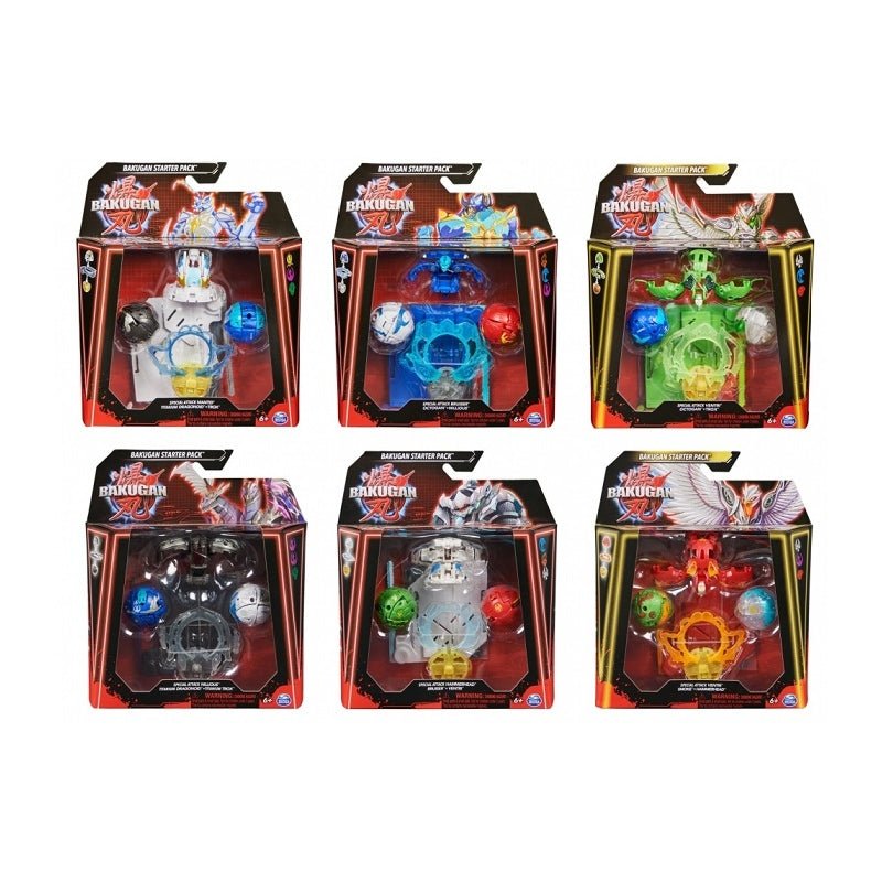 Spin Master Bakugan Starter Pack - Bakugan - White - The Toy Store