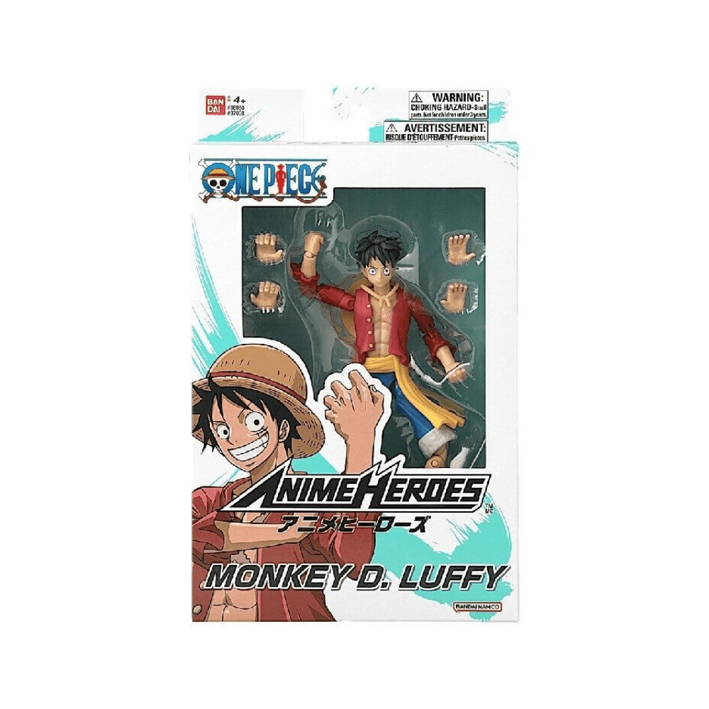 Anime Heroes Monkey D Luffy Figure - Bandai - The Toy Store