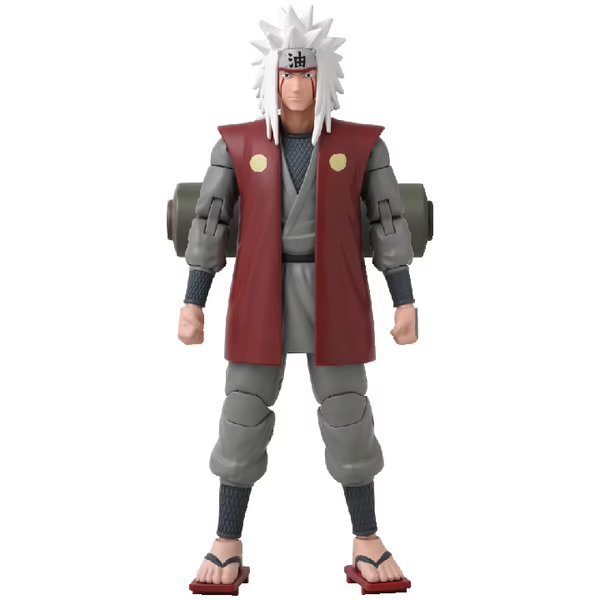Anime Heroes Naruto - Jiraiya Figure - Bandai - The Toy Store