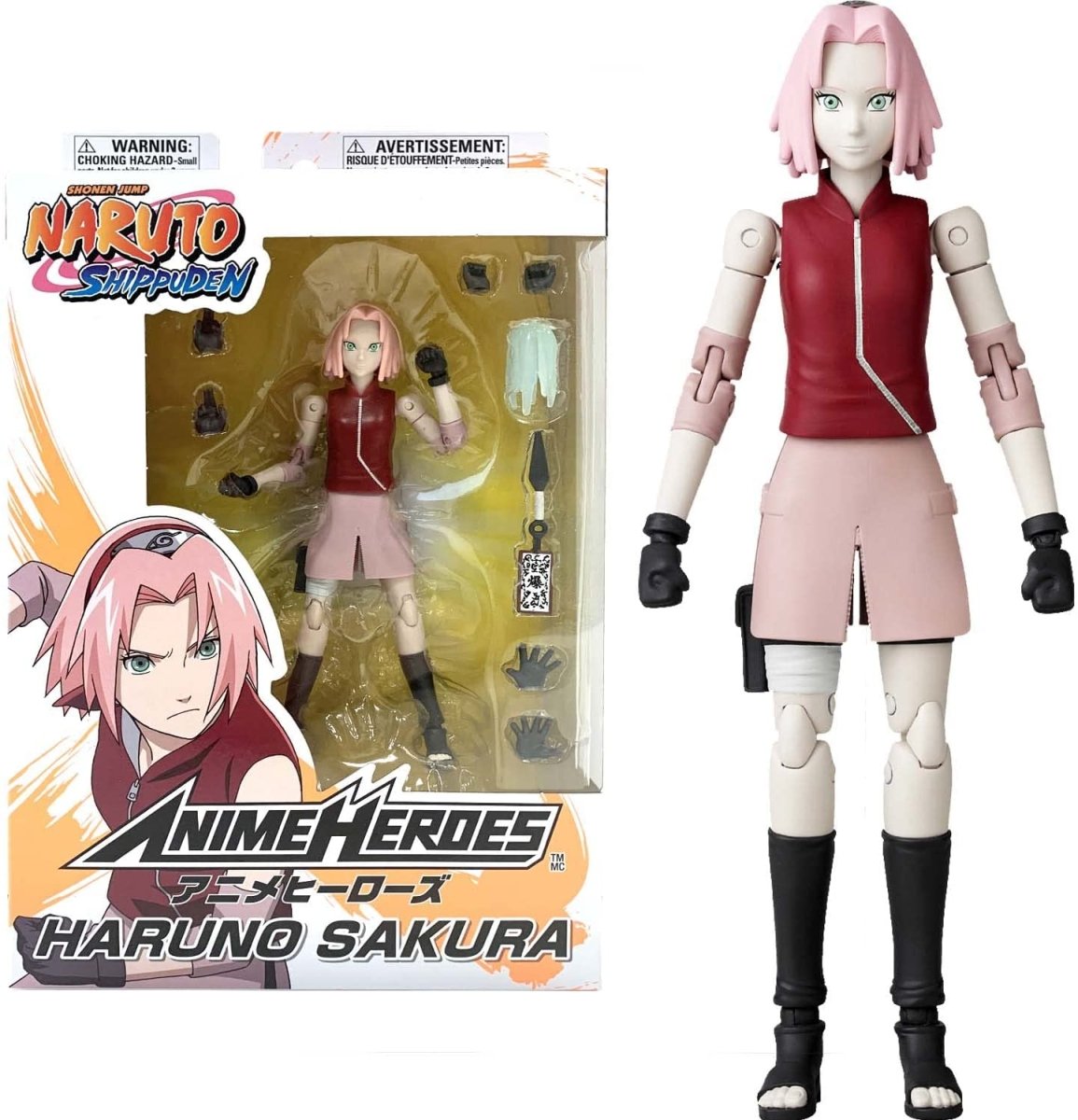 Naruto Shippuden Haruno Sakura Figure - Bandai - The Toy Store