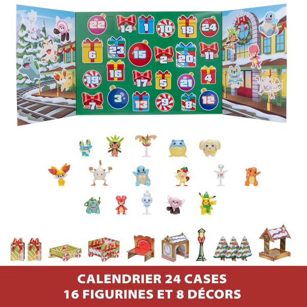 Pokemon Advent Calendar 2024 - Bandai - The Toy Store