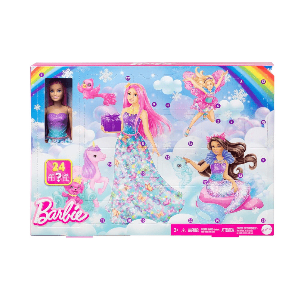 Advent Calendar With Doll - Barbie - The Toy Store