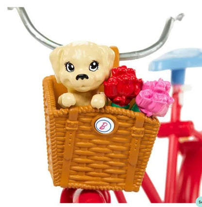 Bicycle with Doll Seat - Barbie - The Toy Store