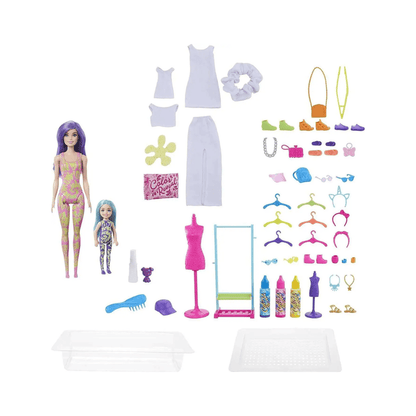 Brand Color Reveal Tie Dye Fashion Maker - Barbie - The Toy Store