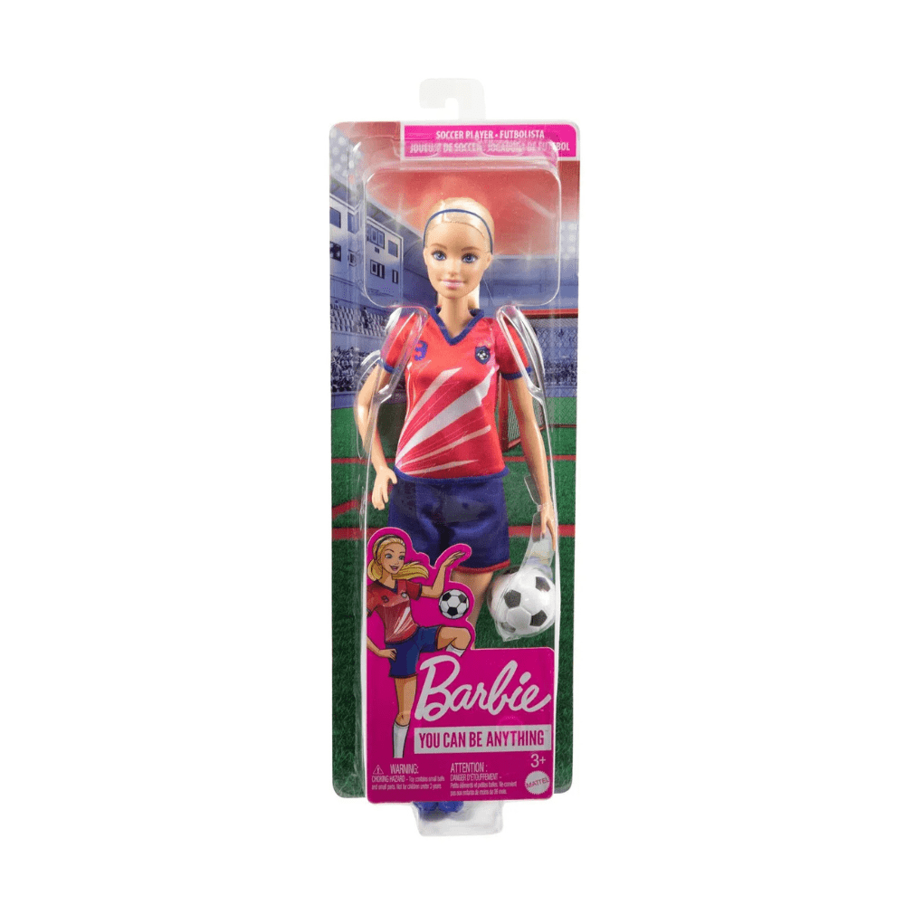 Careers Football Player Doll - Barbie - The Toy Store