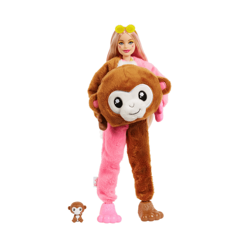 Cutie Reveal Jungle Series Monkey Doll