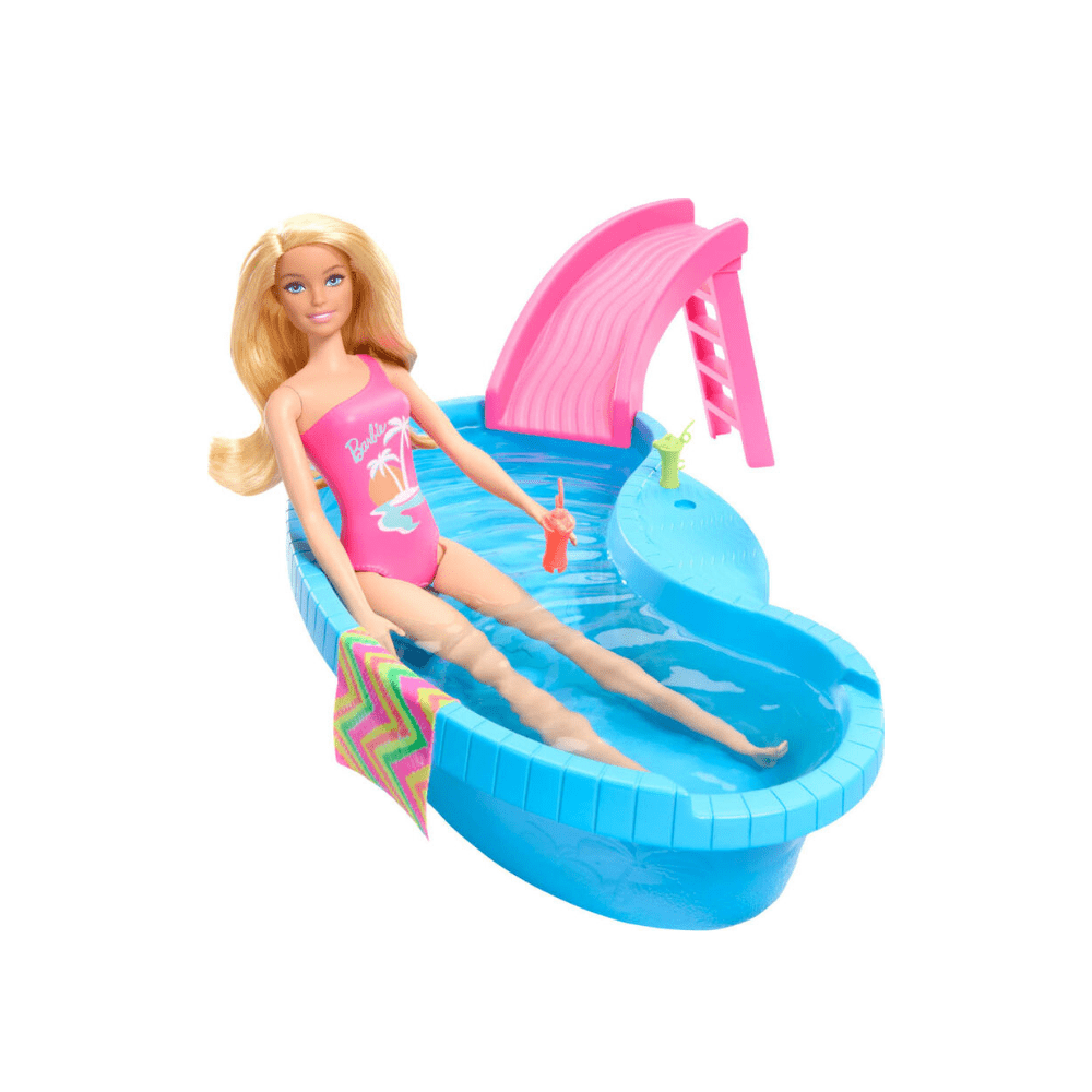 Doll and Pool Playset - Barbie - The Toy Store