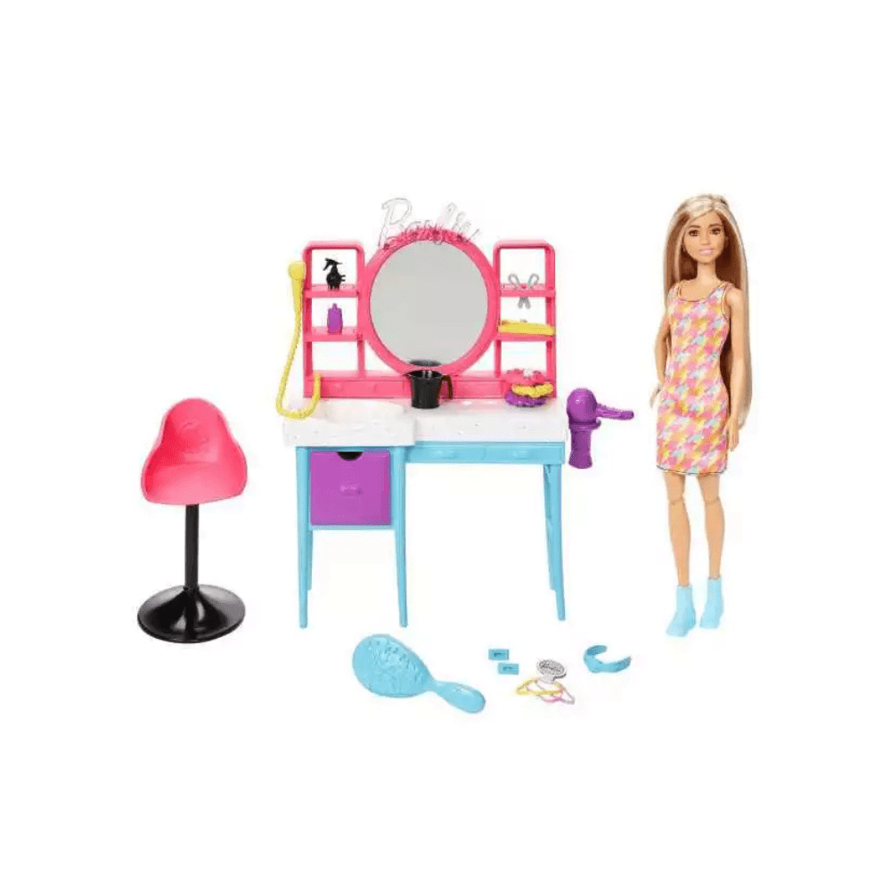 Hair Salon Doll Playset - Barbie - The Toy Store