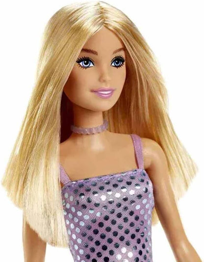 In A Purple Polka Dot Dress Doll - Barbie - The Toy Store