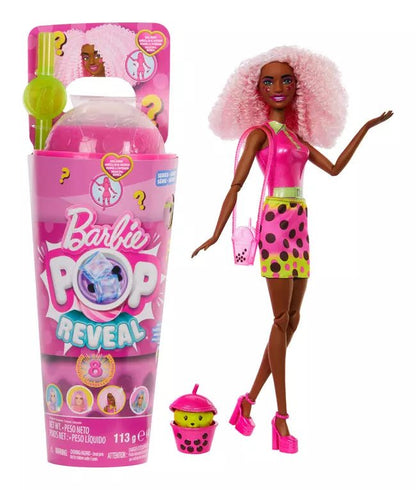 Pop Reveal Bubble Tea Doll - Barbie - Pink - The Toy Store