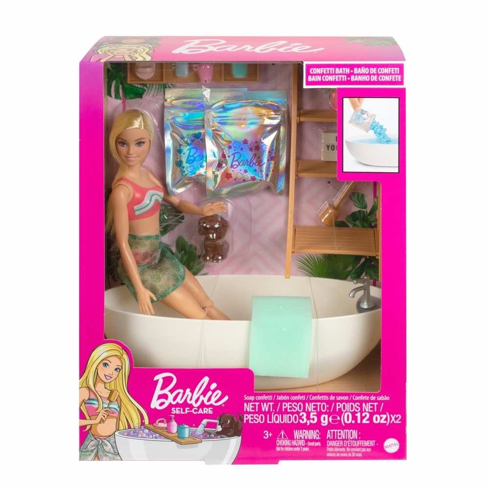 Self Care Soap Confetti Bath Playset - Barbie - The Toy Store