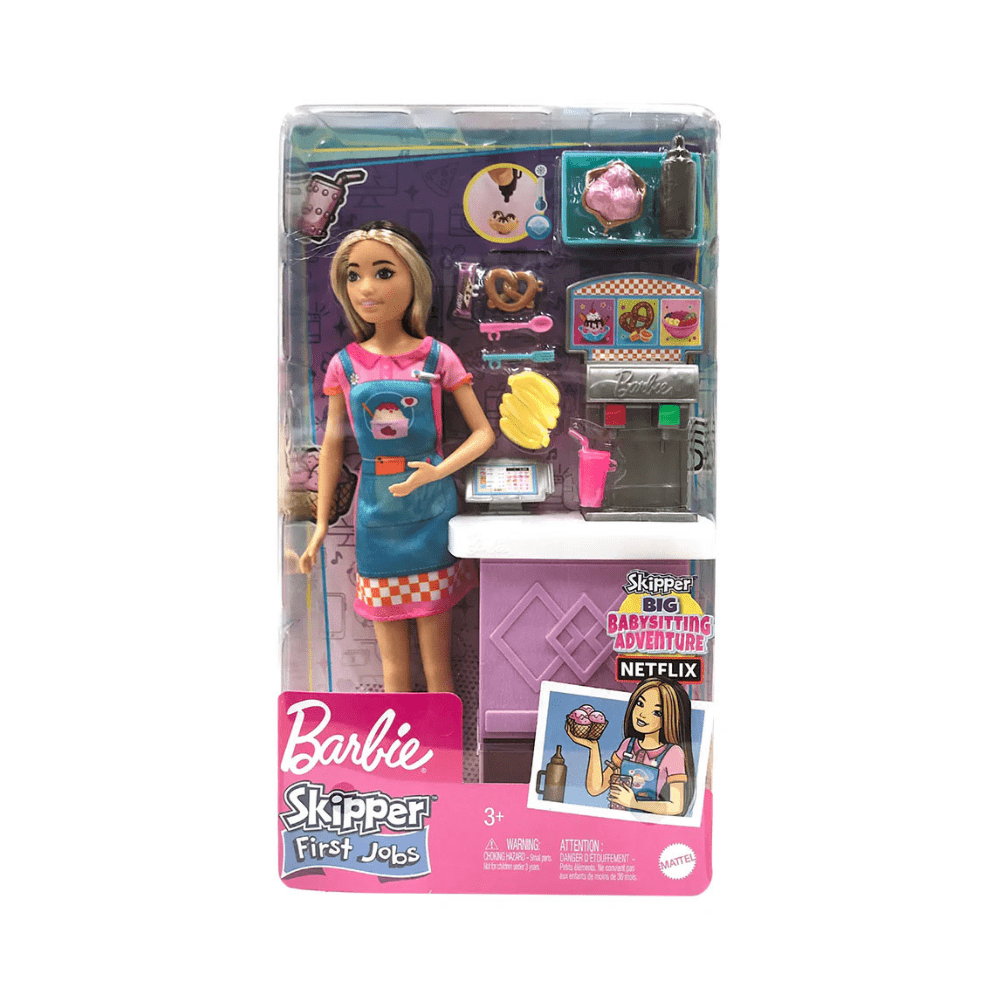 Toys, Skipper™ Doll And Snack Bar Playset - Barbie - The Toy Store