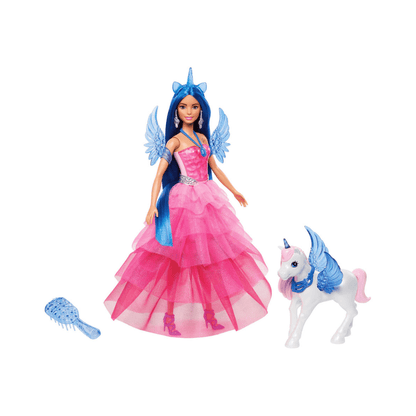 Unicorn Toy with Blue Hair - Barbie - The Toy Store