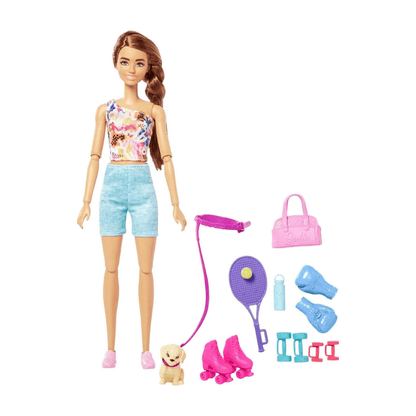 Wellness Workout Outfit With Puppy - Barbie - The Toy Store